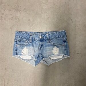 Forever 21 lowrise shorts Y2K low rise micro shorts